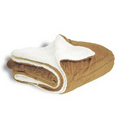 Camel Brown Sherpa Blanket